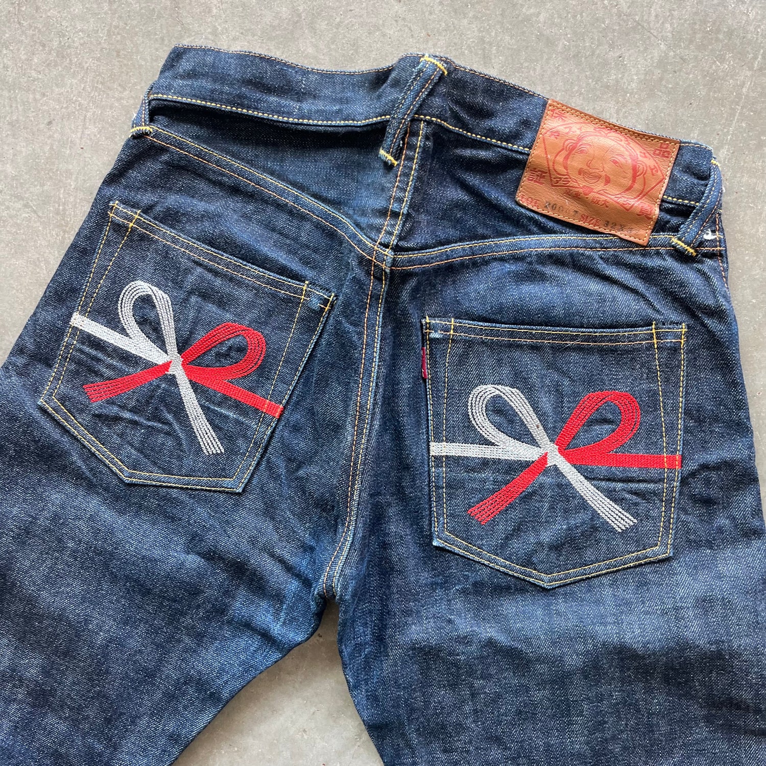 32x32 Evisu Ribbon Jeans
