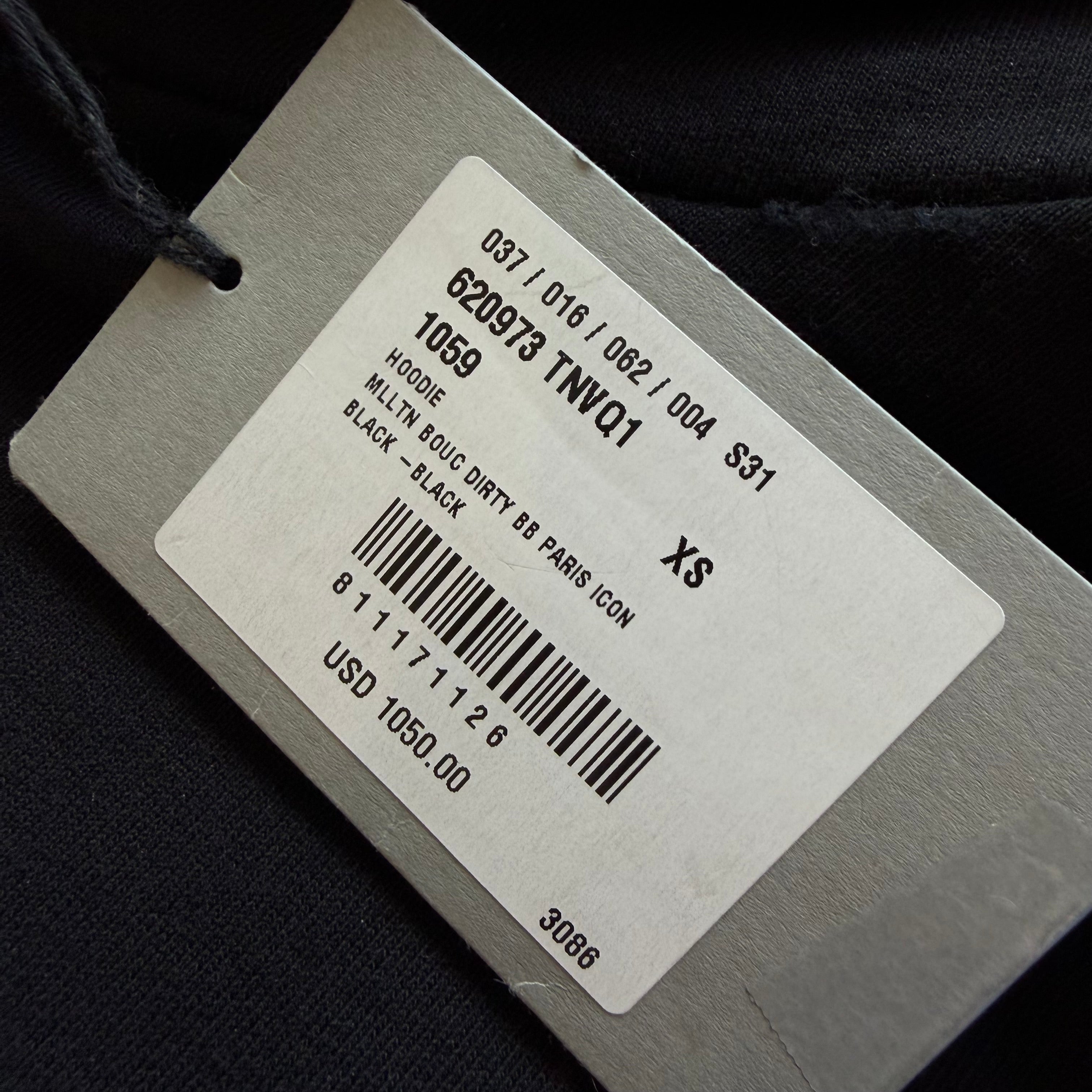 XS Balenciaga Hand Drawn BB Icon Hoodie