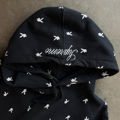 M Supreme Playboy AOP Hoodie Black