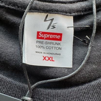 XXL Yohji x Supreme Tee Black
