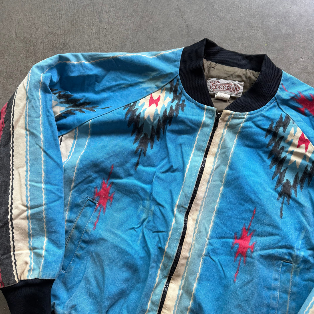 L 90s Full Zip Western Jacket