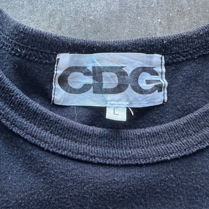 L CDG Gold Logo 1986 Tee