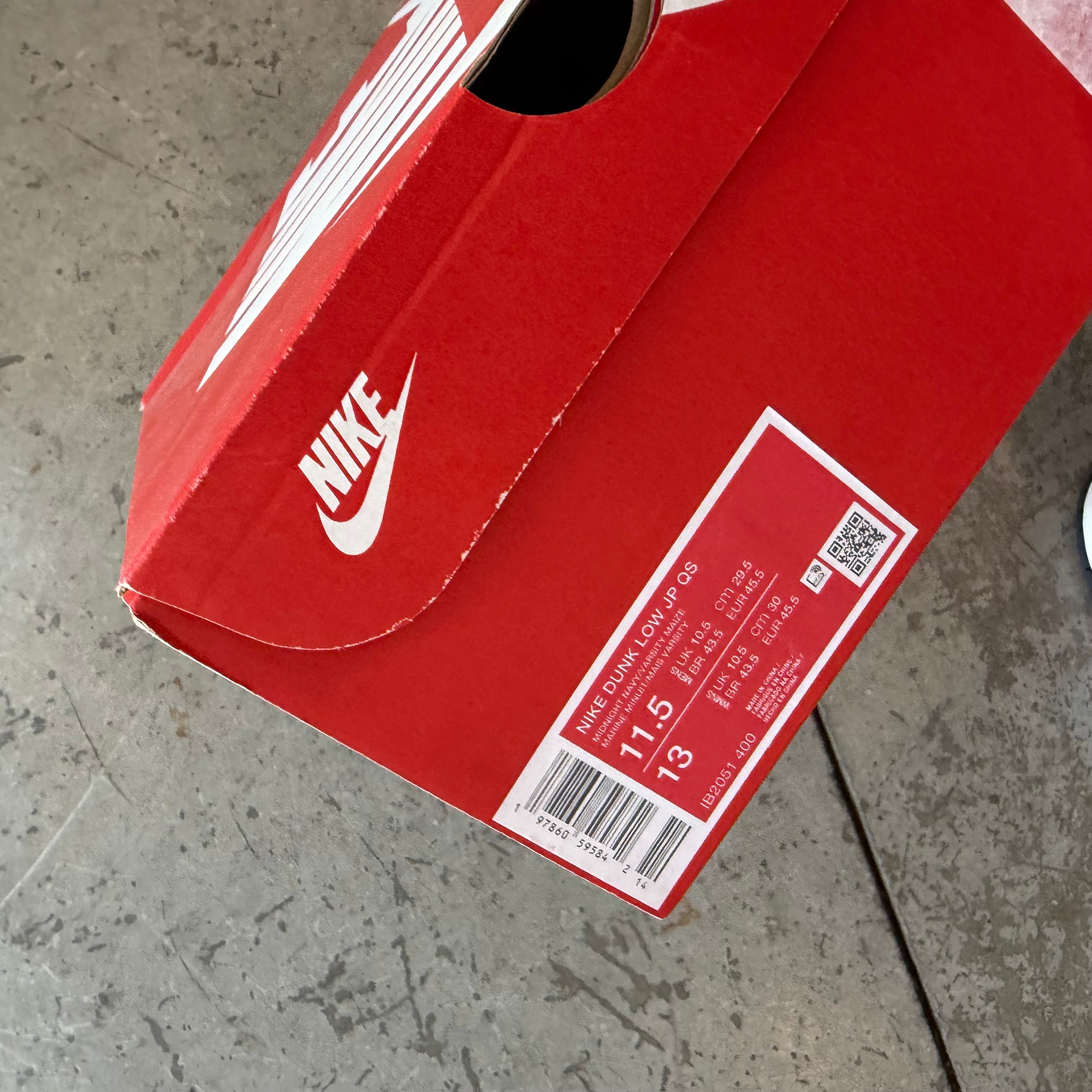 11.5 JP Nike Dunk Low What The