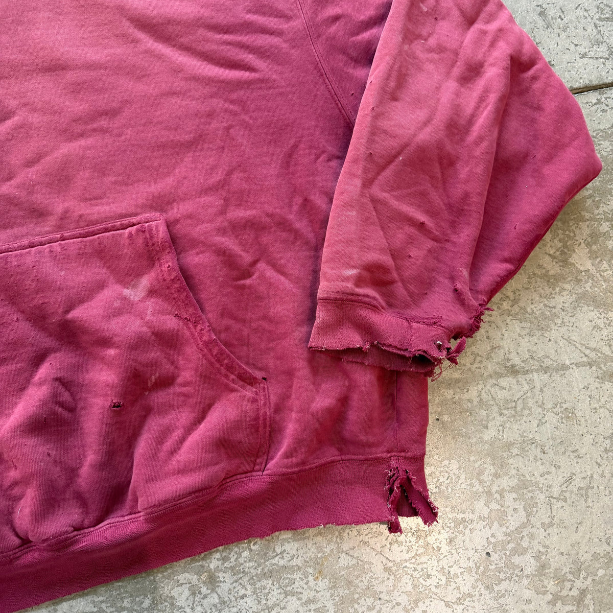 L 00s Thrashed Nike Hoodie
