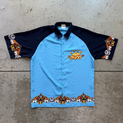 XL 00s JNCO 8ball Button Up