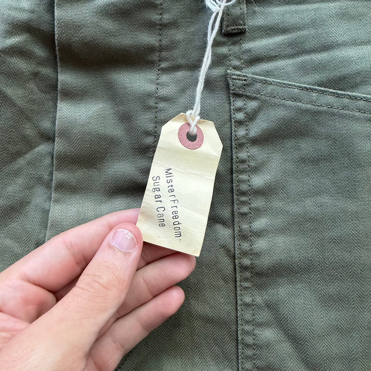 34x34 Mister Freedom Sportsman Buckle Back Pants