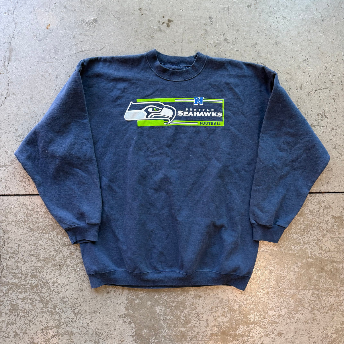 XL 00s Seahawks Crewneck