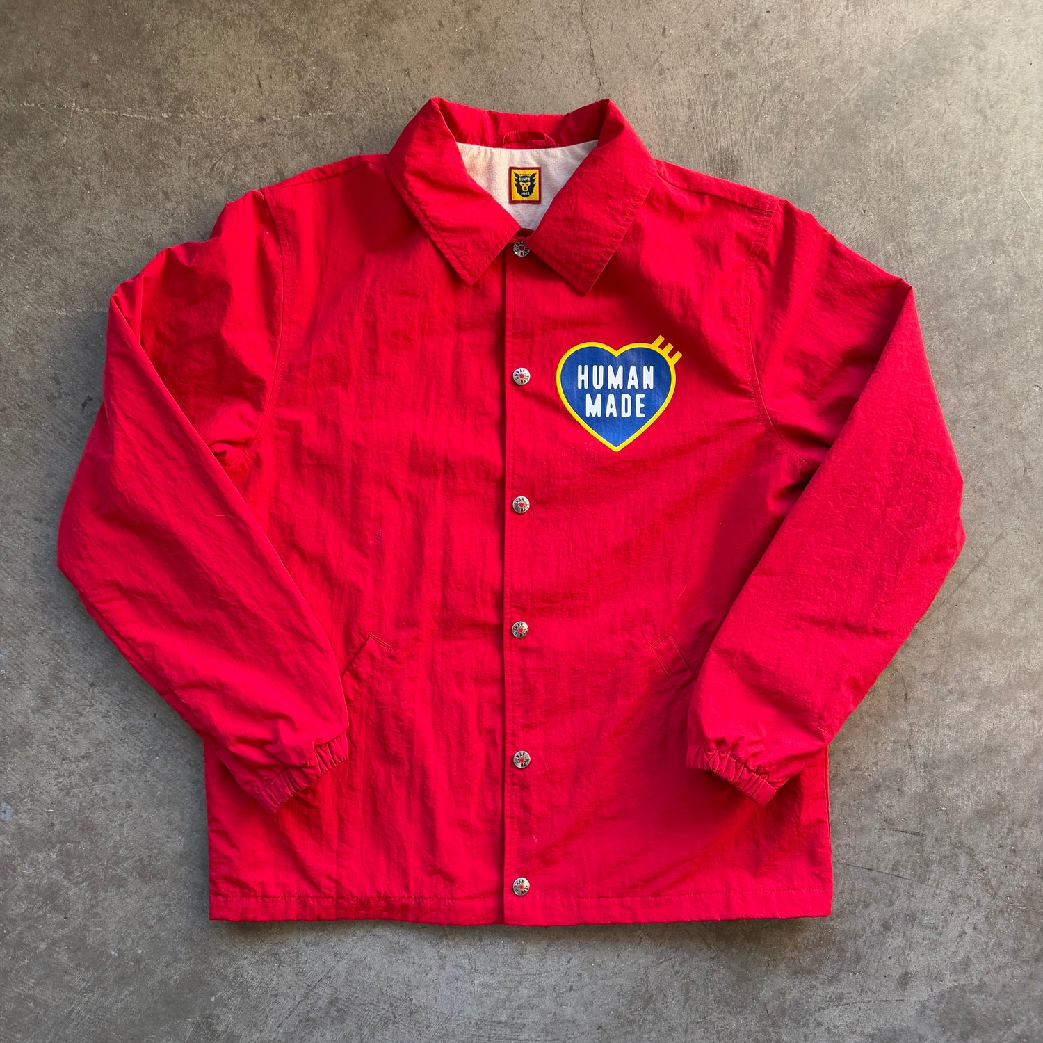 M Human Made Button Up Jacket