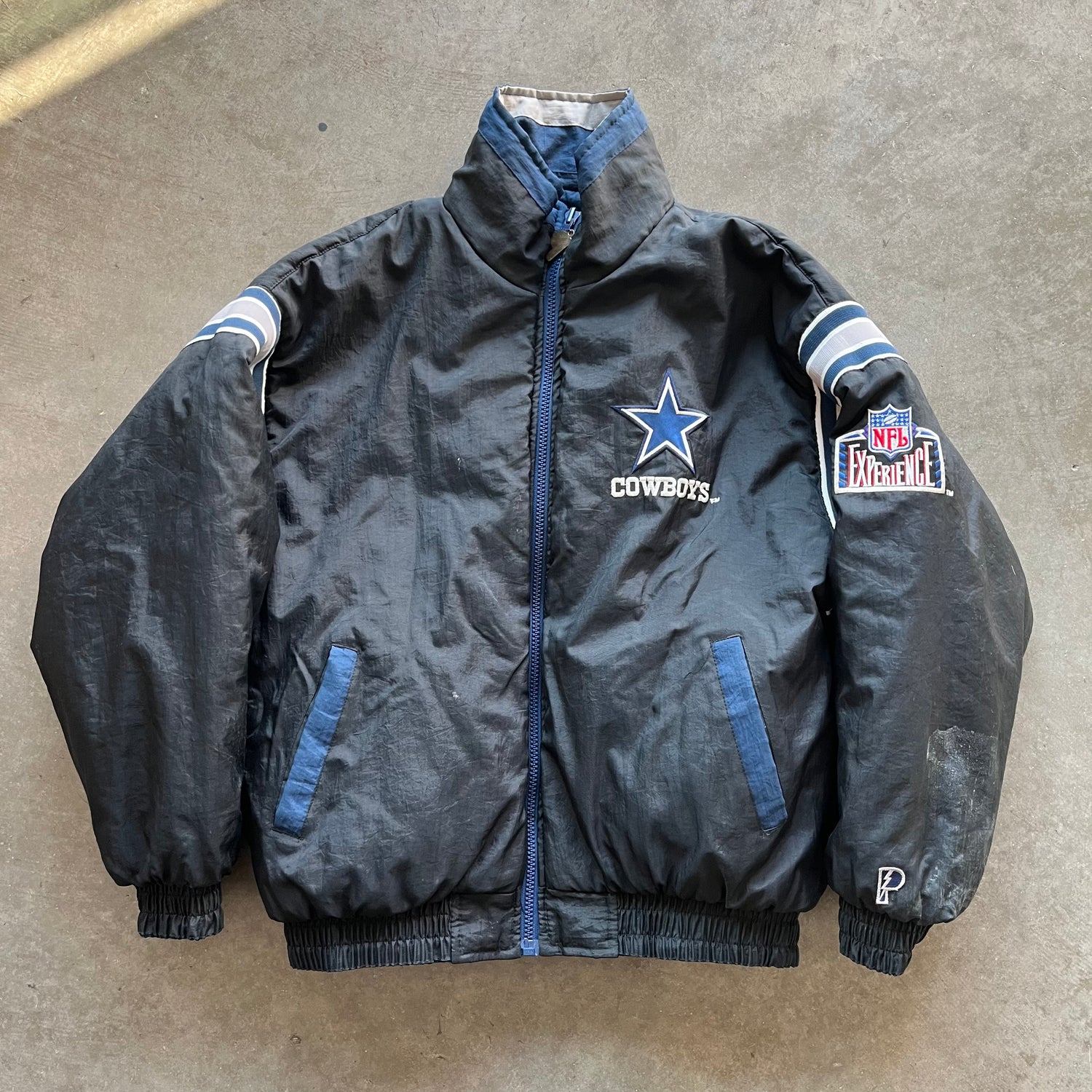 XL 90s Reversible Cowboys Jacket