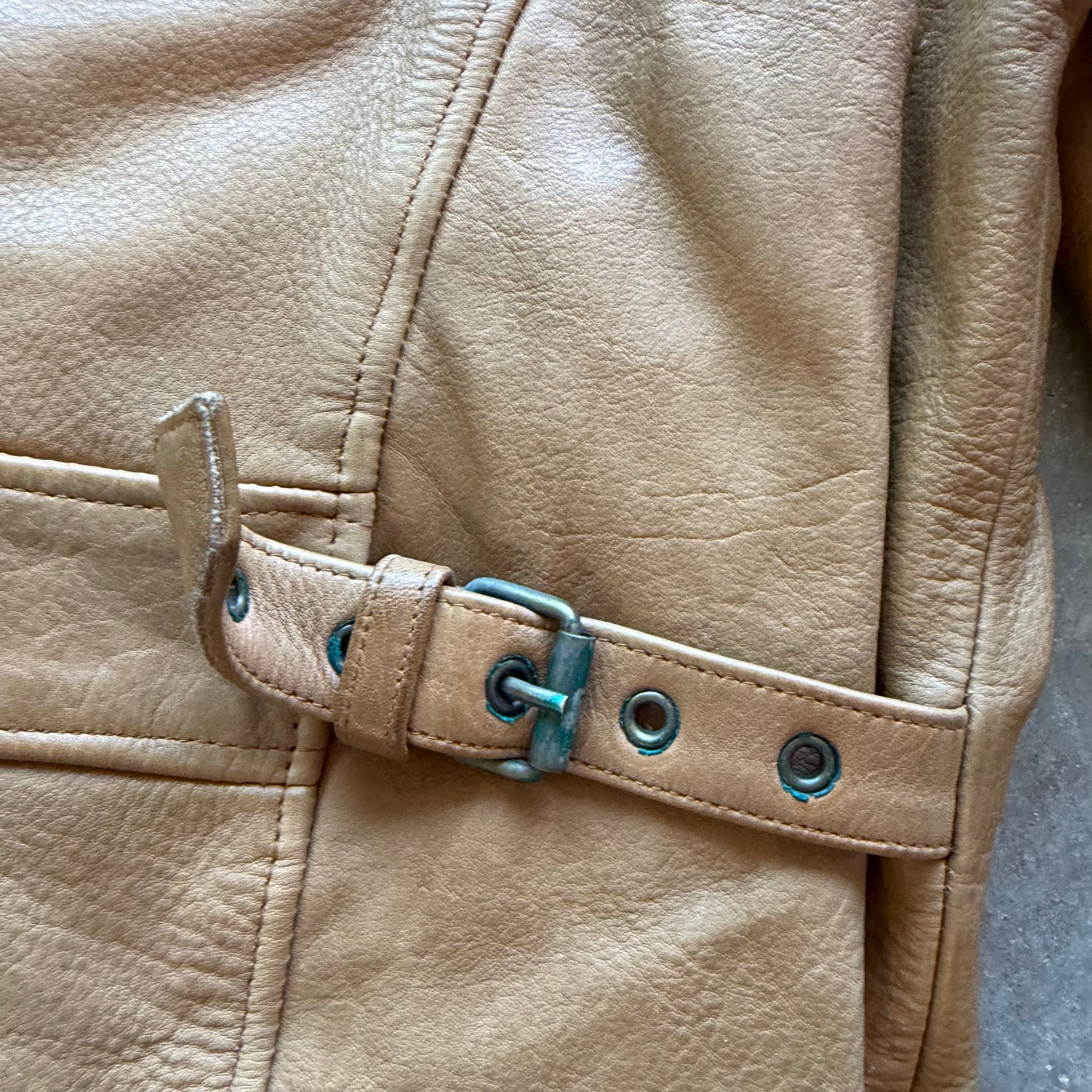 XL 90s Detachable Hudson Leather Jacket