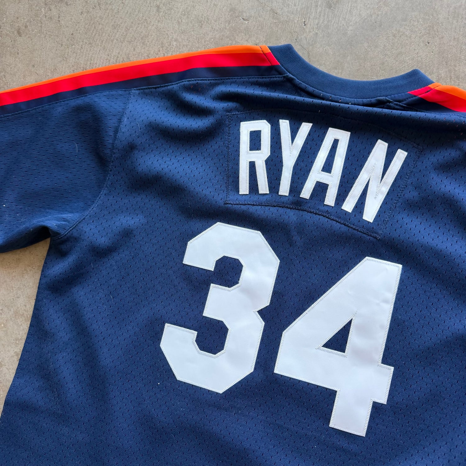 L Retro Nolan Ryan Astros Jersey
