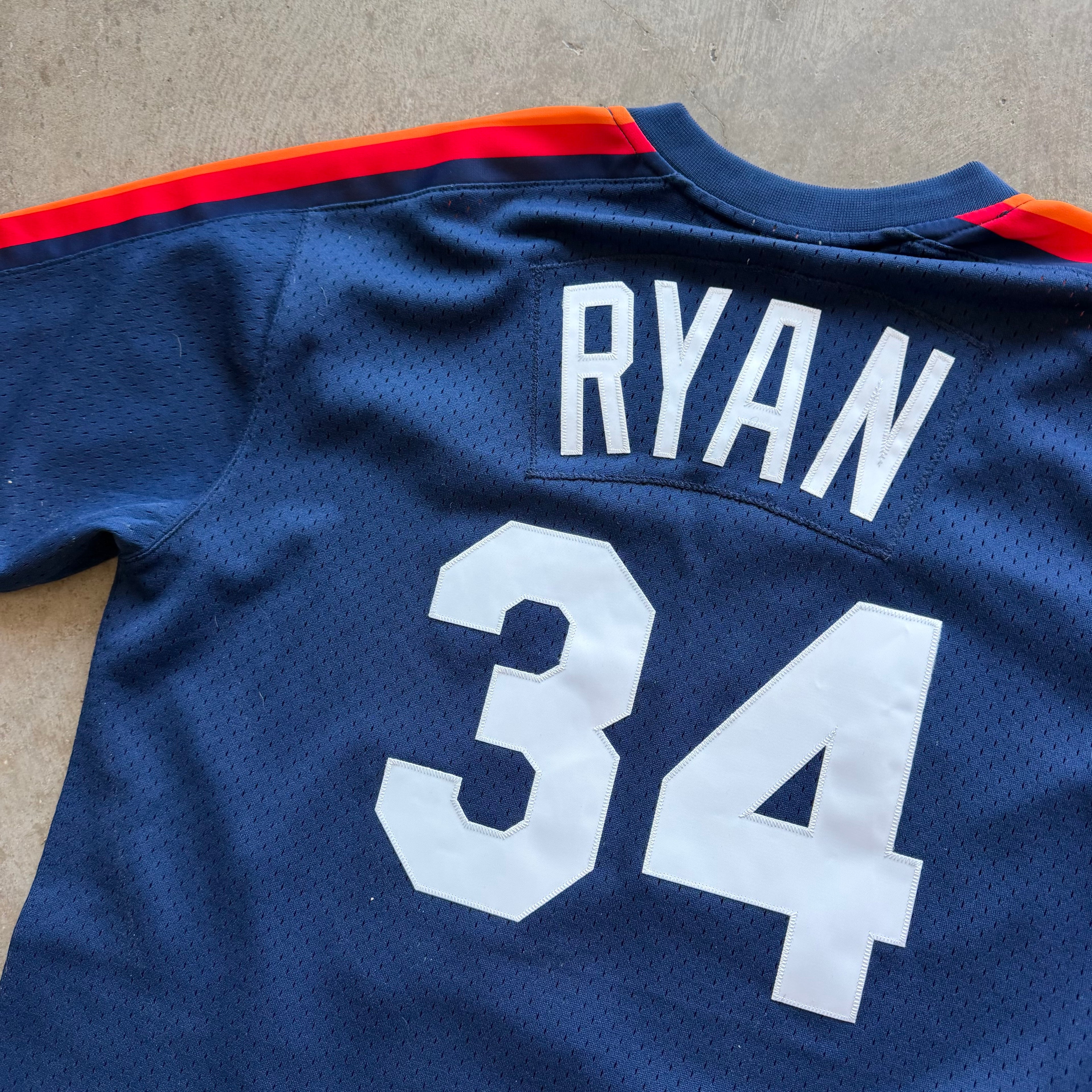 L Retro Nolan Ryan Astros Jersey