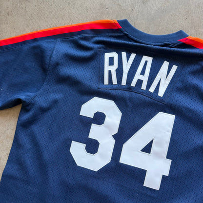 L Retro Nolan Ryan Astros Jersey