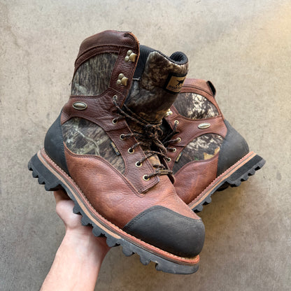 10.5 Used 00s 1200 Gram Camo Irish Settler Boots