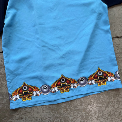 XL 00s JNCO 8ball Button Up