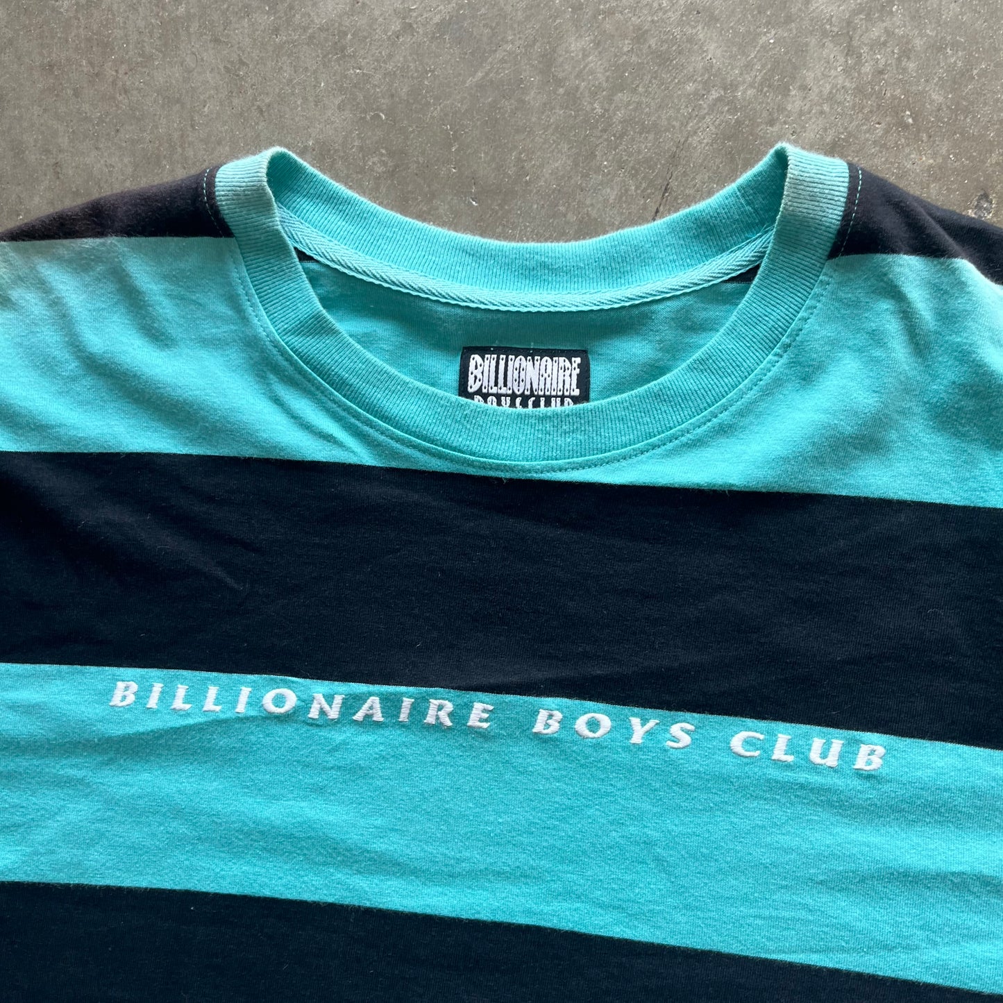 L Striped BBC Tee