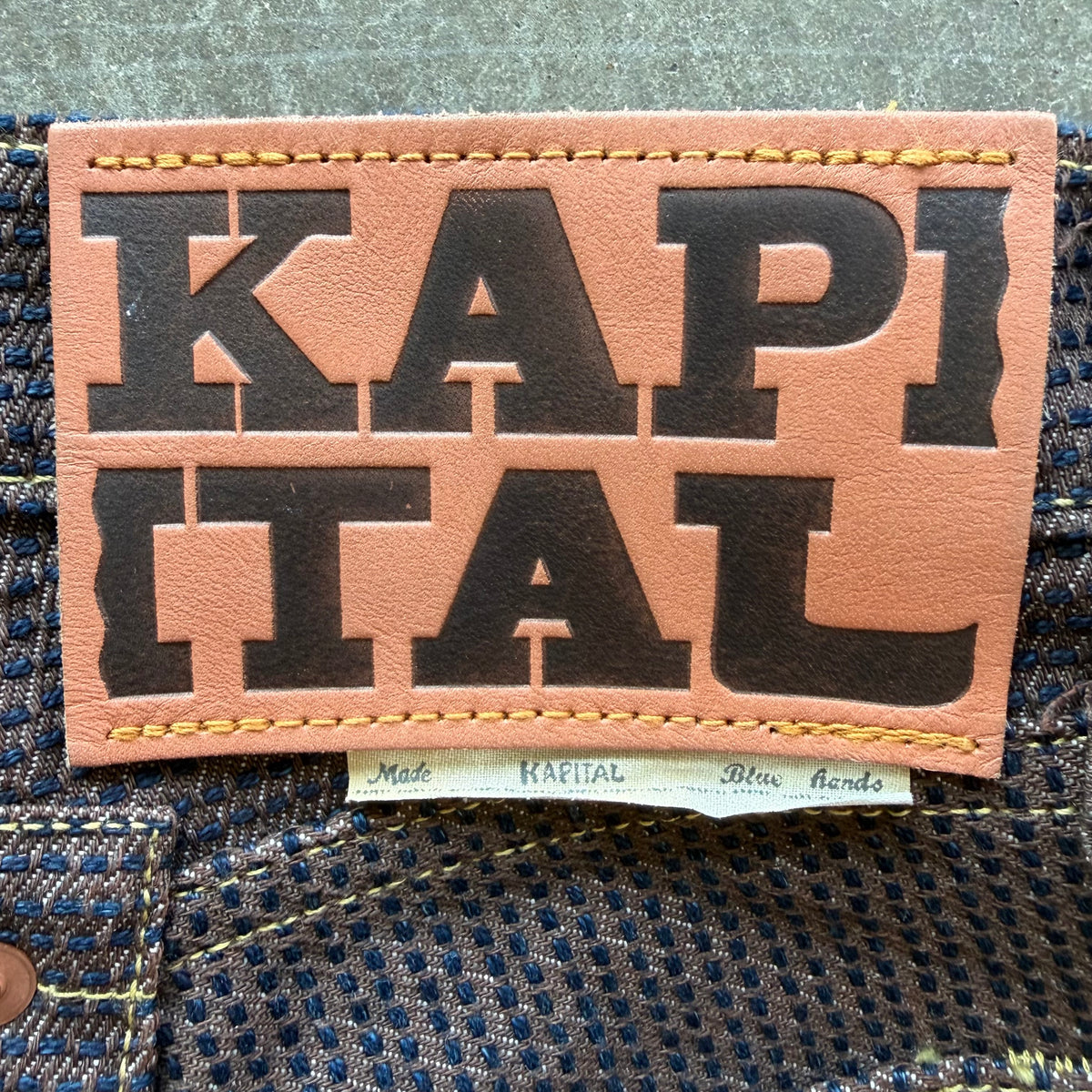 31x33 Kapital Century 5P Monkey Cisco Denim