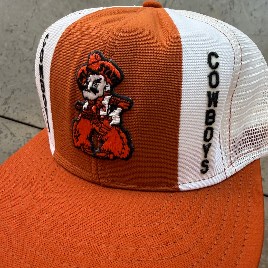 90s Oklahoma State Trucker Hat