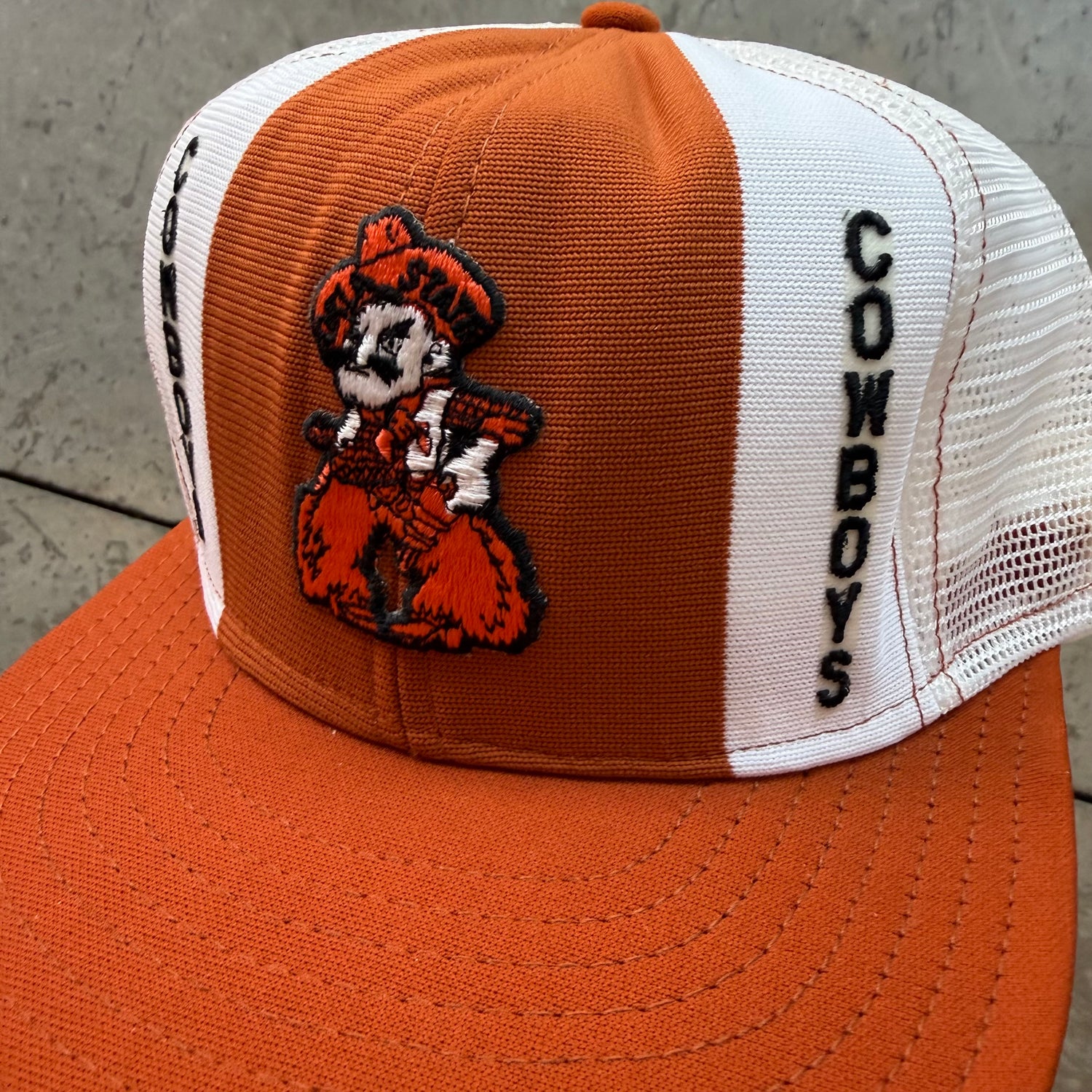 90s Oklahoma State Trucker Hat
