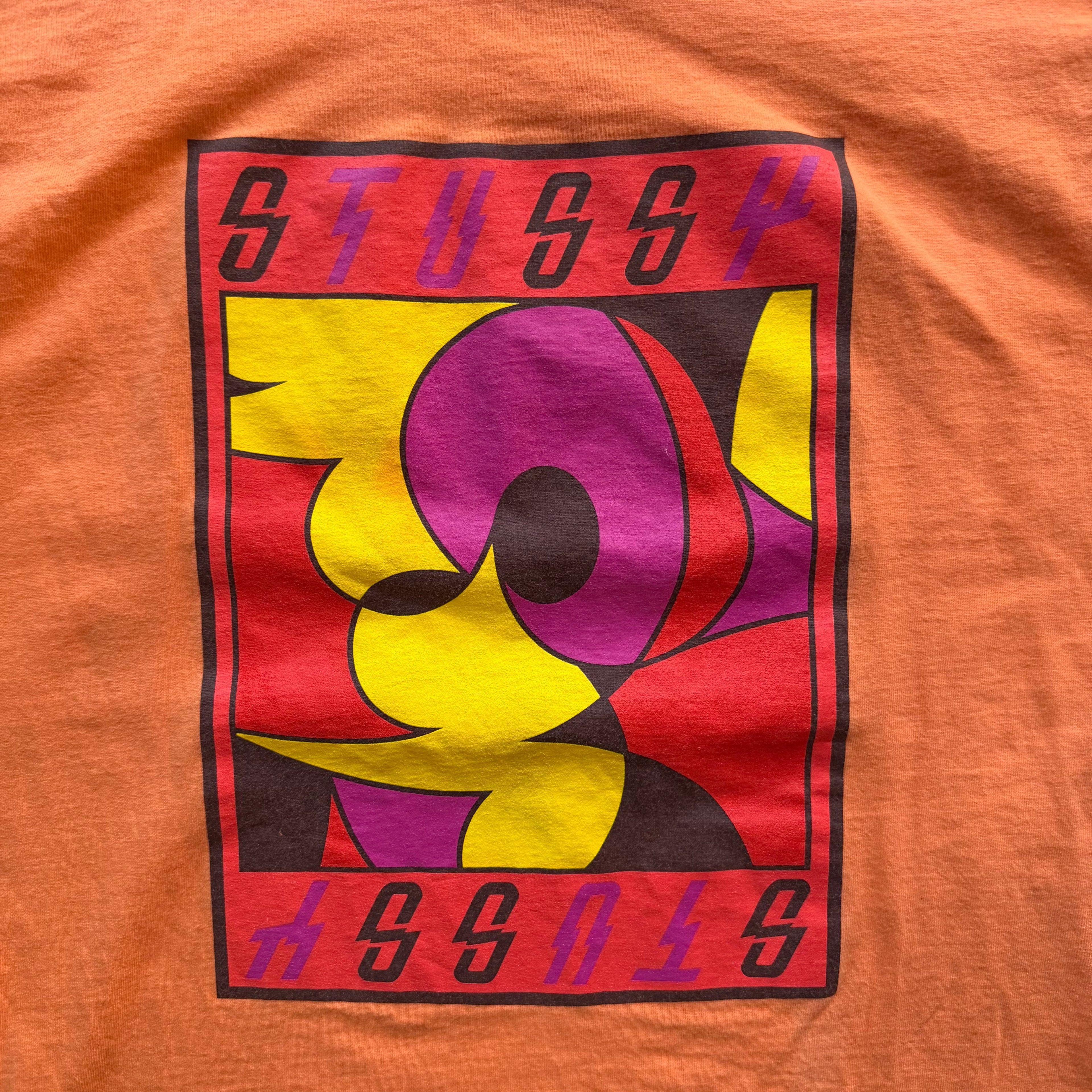 M Abstract Stussy Tee