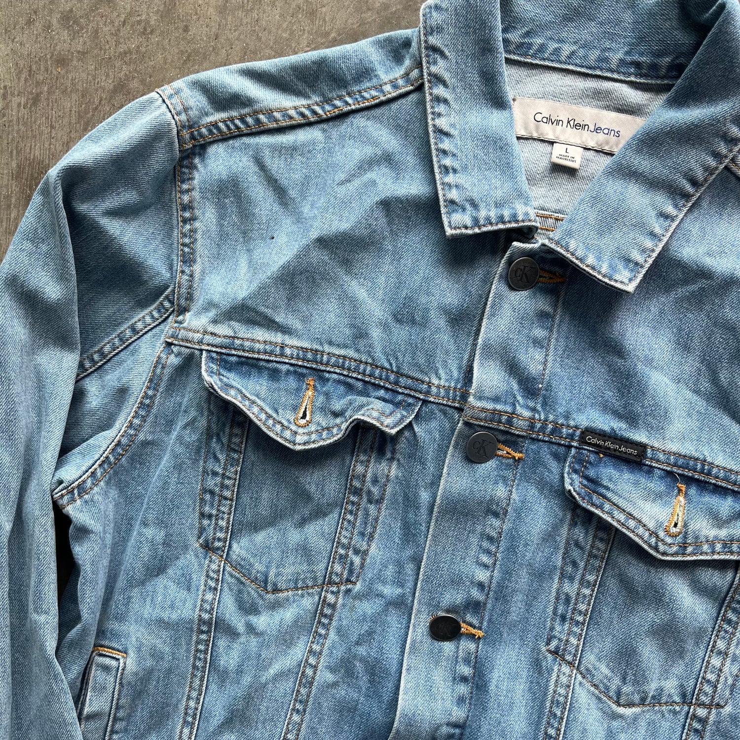 L Calvin Klein Denim Jacket