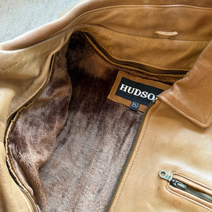 XL 90s Detachable Hudson Leather Jacket