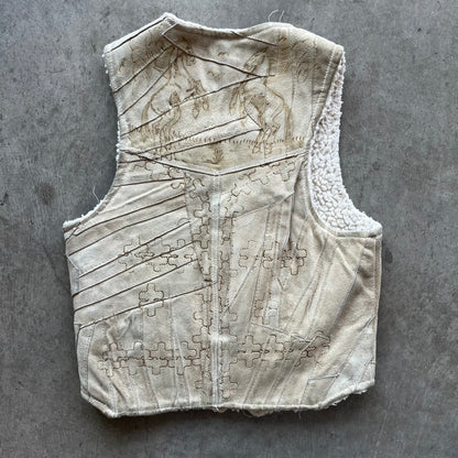M 90s Suede Horse Vest