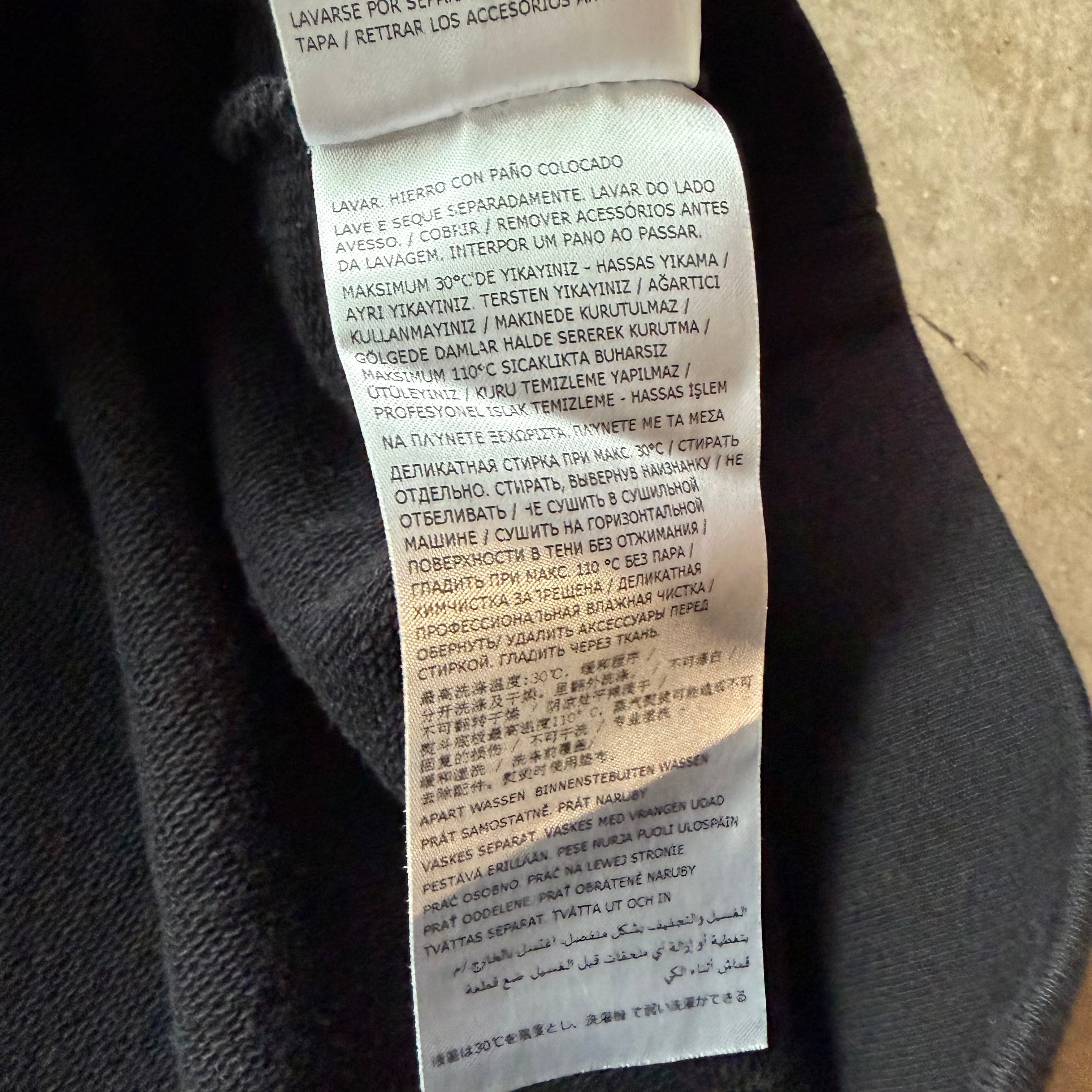 XL Maison Margiela Numbers Logo Hoodie