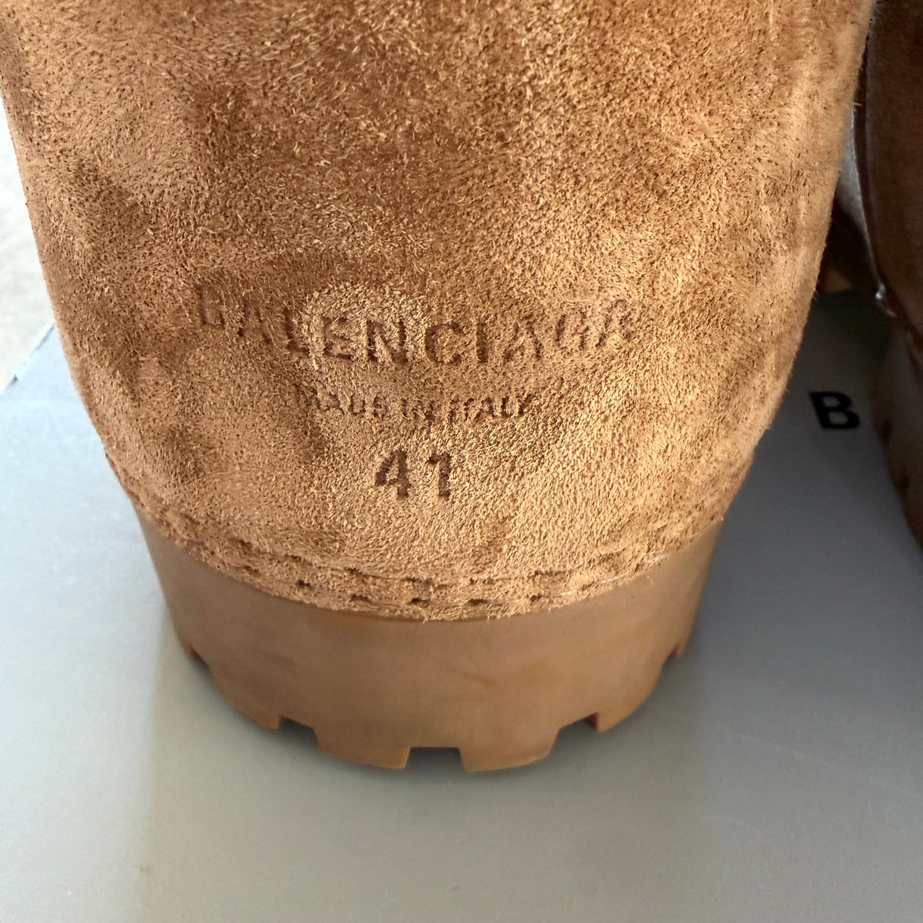 10 Balenciaga Alaska Boot Brown