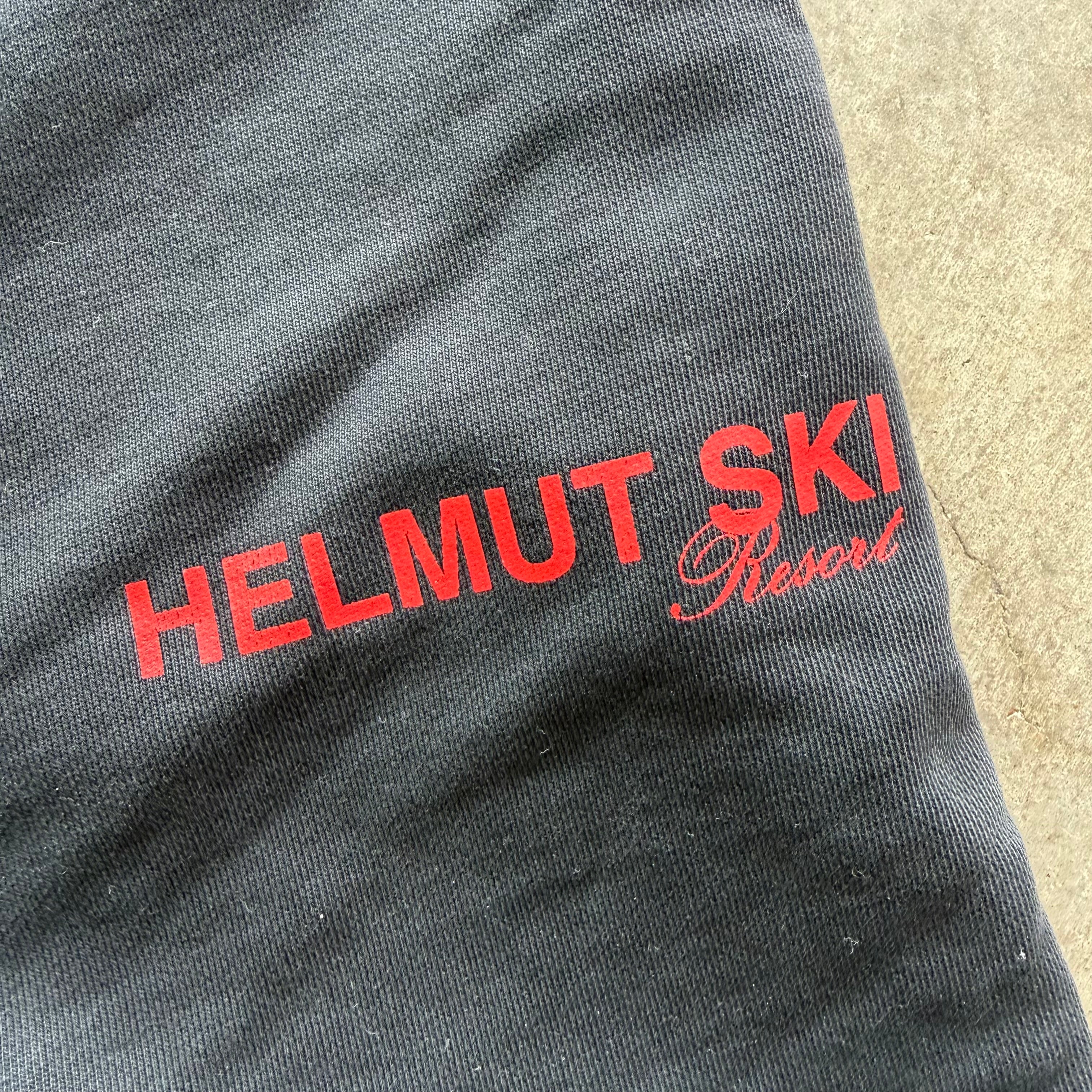 M Helmut Lang Ski Sweatshorts Black