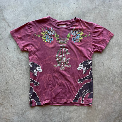 L Y2K Christian Audigier Tee
