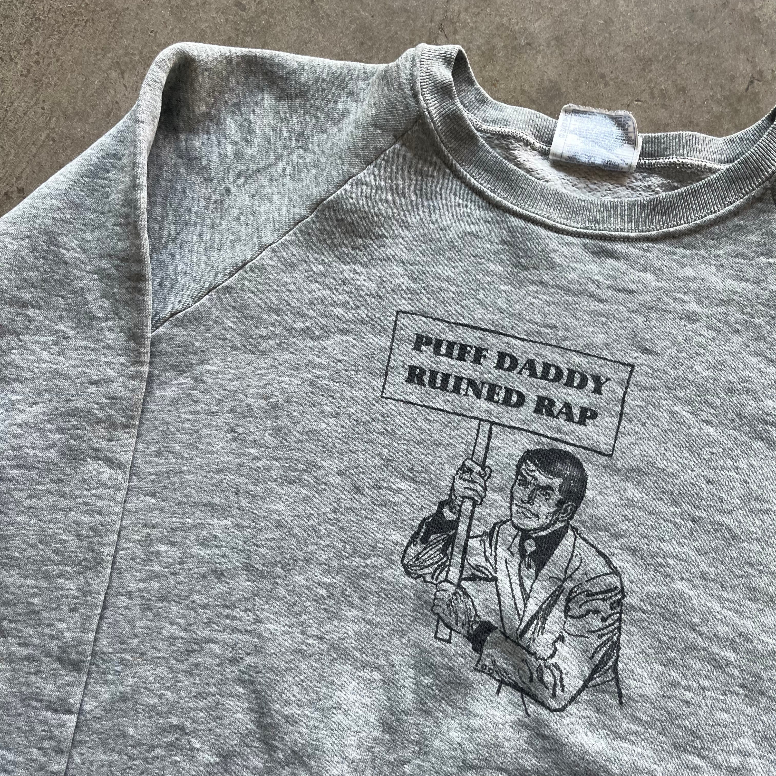 L 00s Puff Daddy Ruined Rap Crewneck