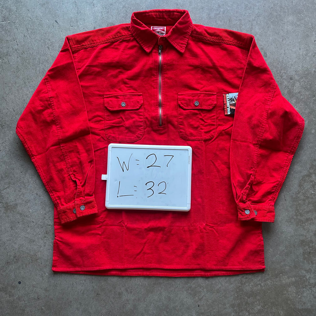 L Corduroy Marlboro Chore Shirt