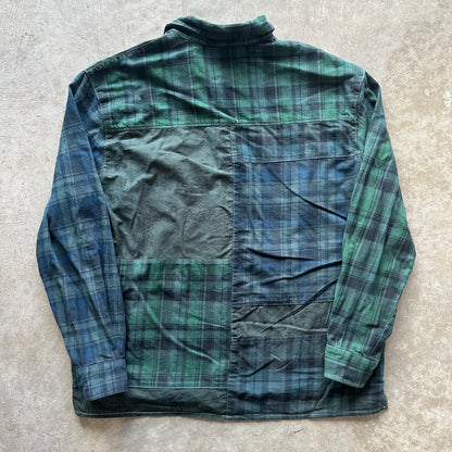M Kith Paisley Patch Flannel Green