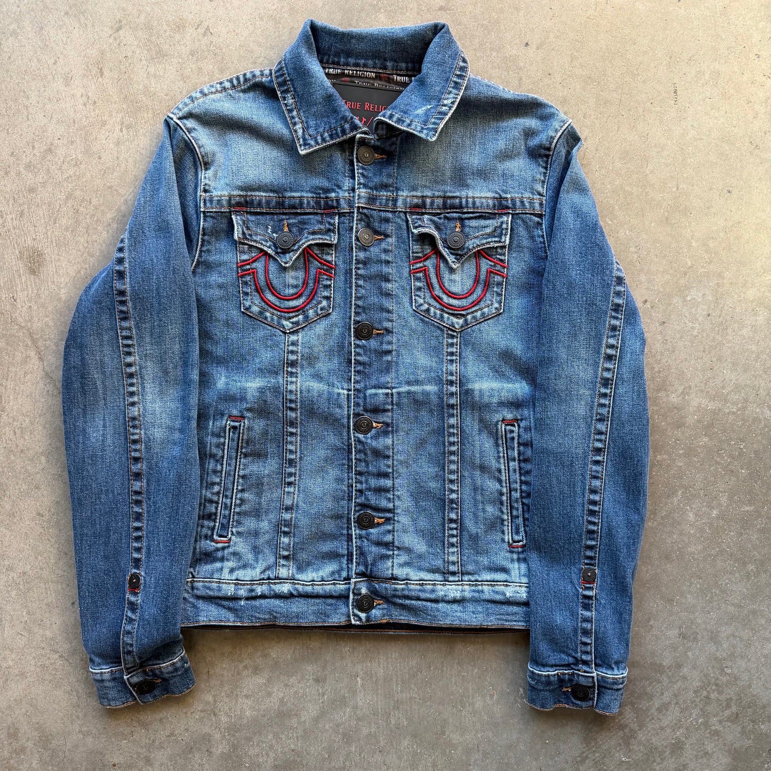 M True Religion Manchester United Denim Jacket