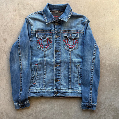 M True Religion Manchester United Denim Jacket