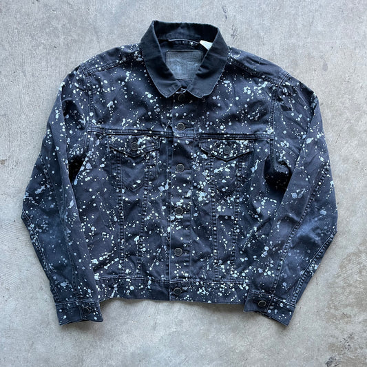 S 00s Levis Splatter Jacket