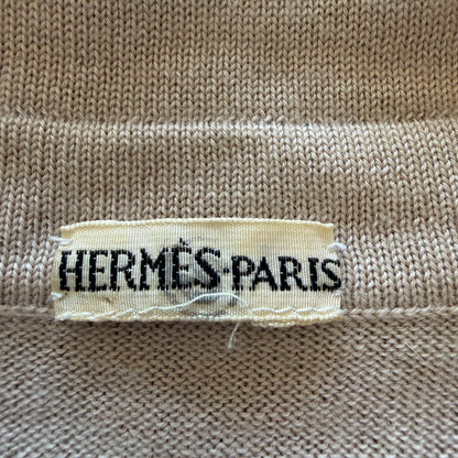 M 90s Hermes Silk Floral Button Up