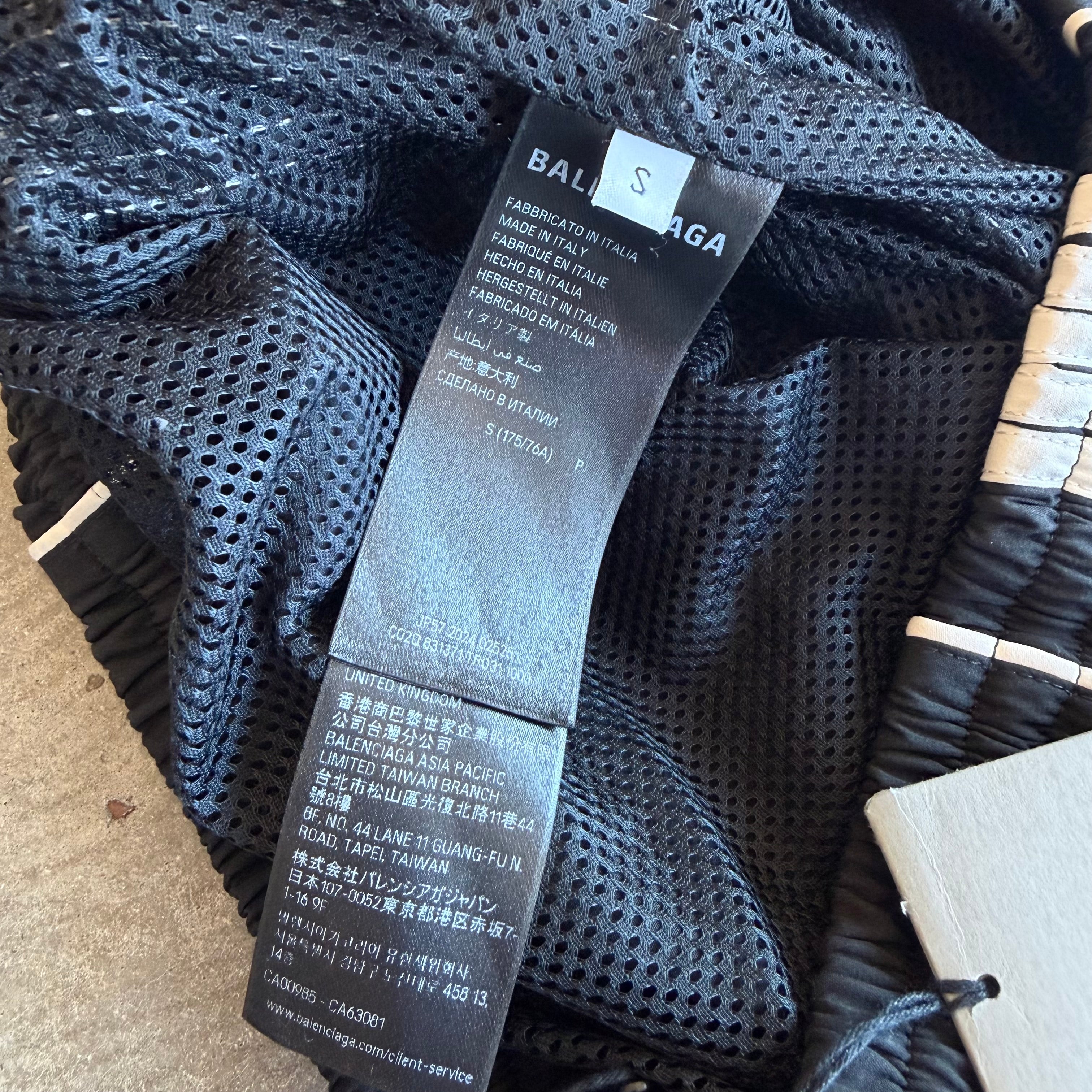 Balenciaga Track Pants Black