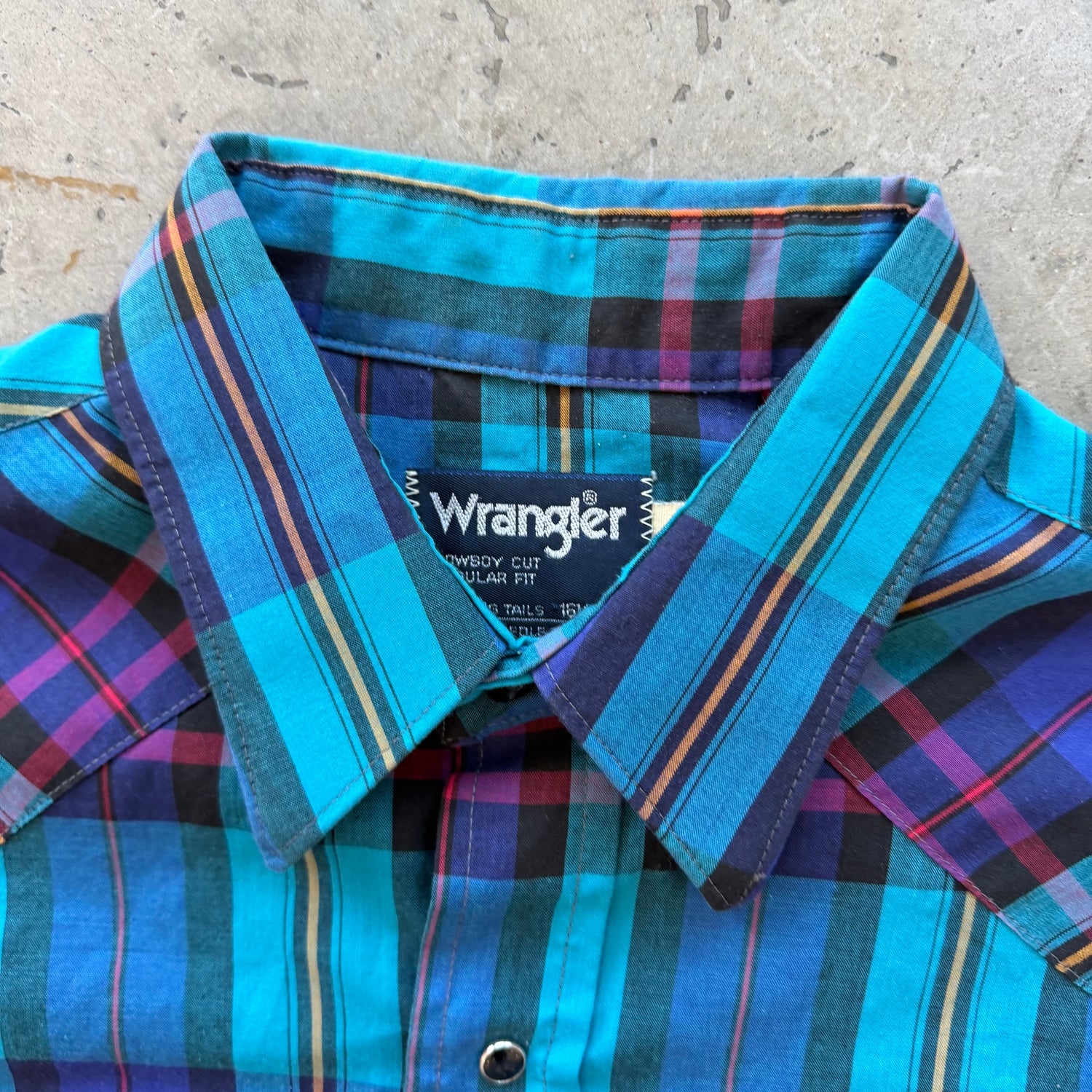 XL 90s Wrangler Pearl Snap