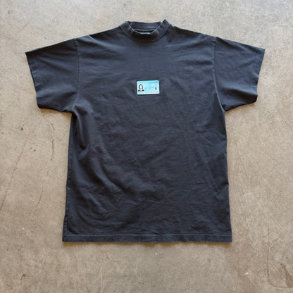 L Balenciaga International ID Tee Black