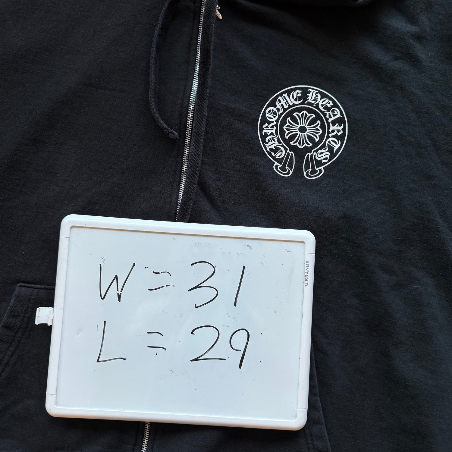 XXL Chrome Hearts Miami Scroll Zipup