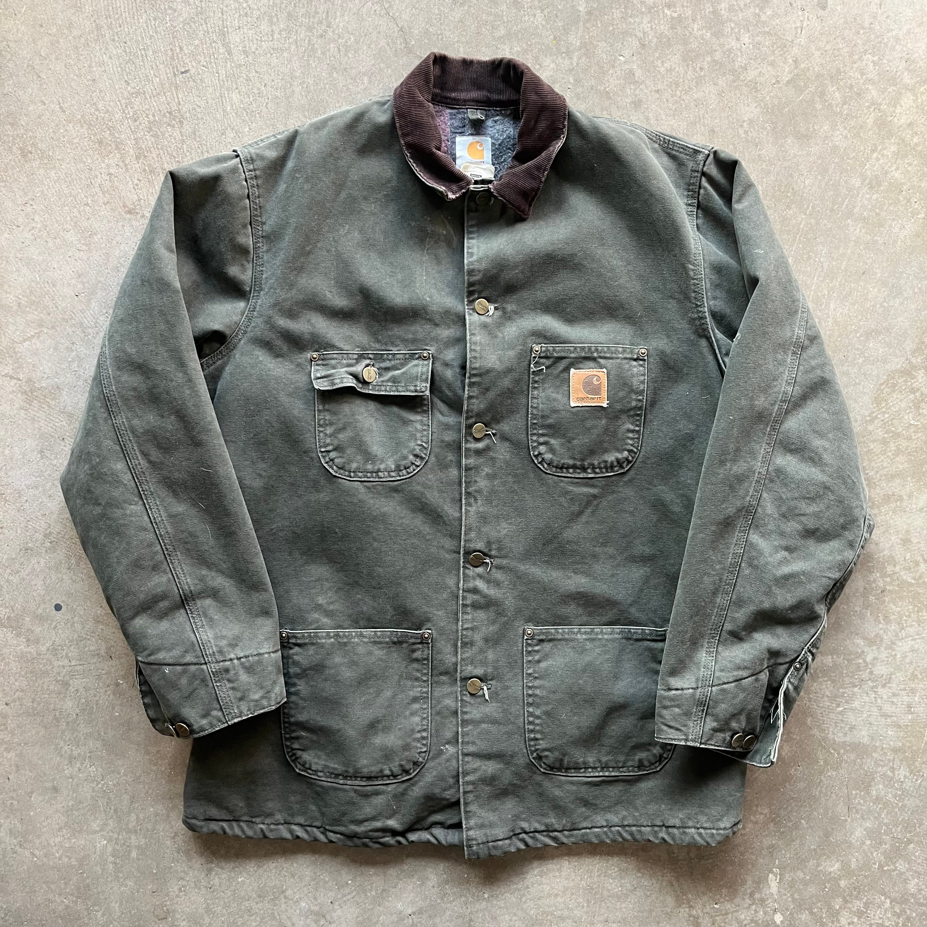 L 03 Blanket Lined Carhartt Chore Jacket