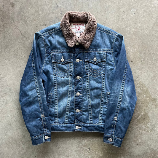 XL True Religion Trucker Jacket