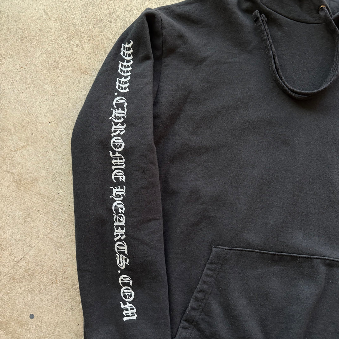 XXL Chrome Hearts Silver Glitter Hoodie