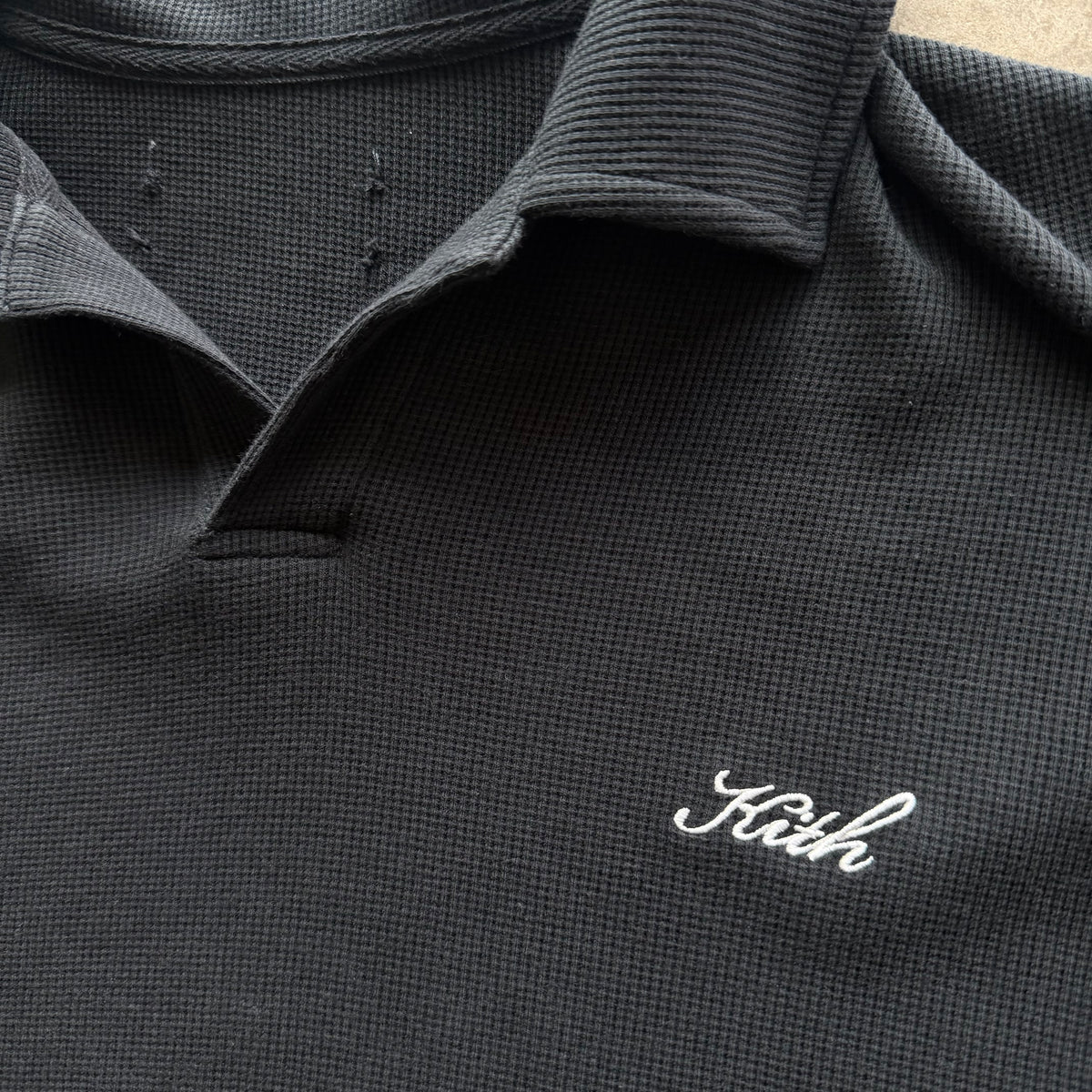 XL Kith Micro Waffle Nelson Rugby
