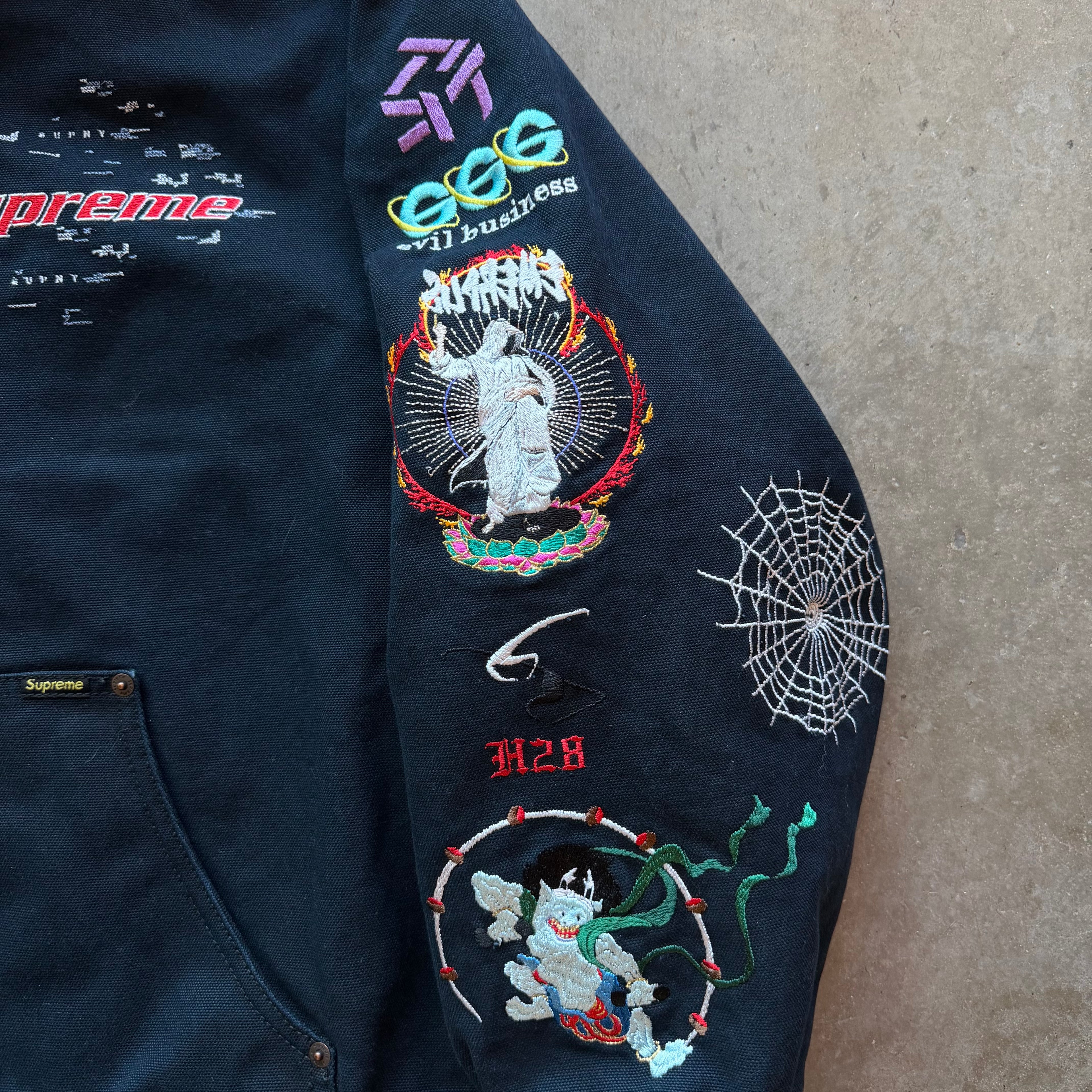 M Brand New Supreme AOI Work Jacket