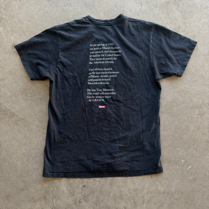 L Supreme Scarface Tee Black