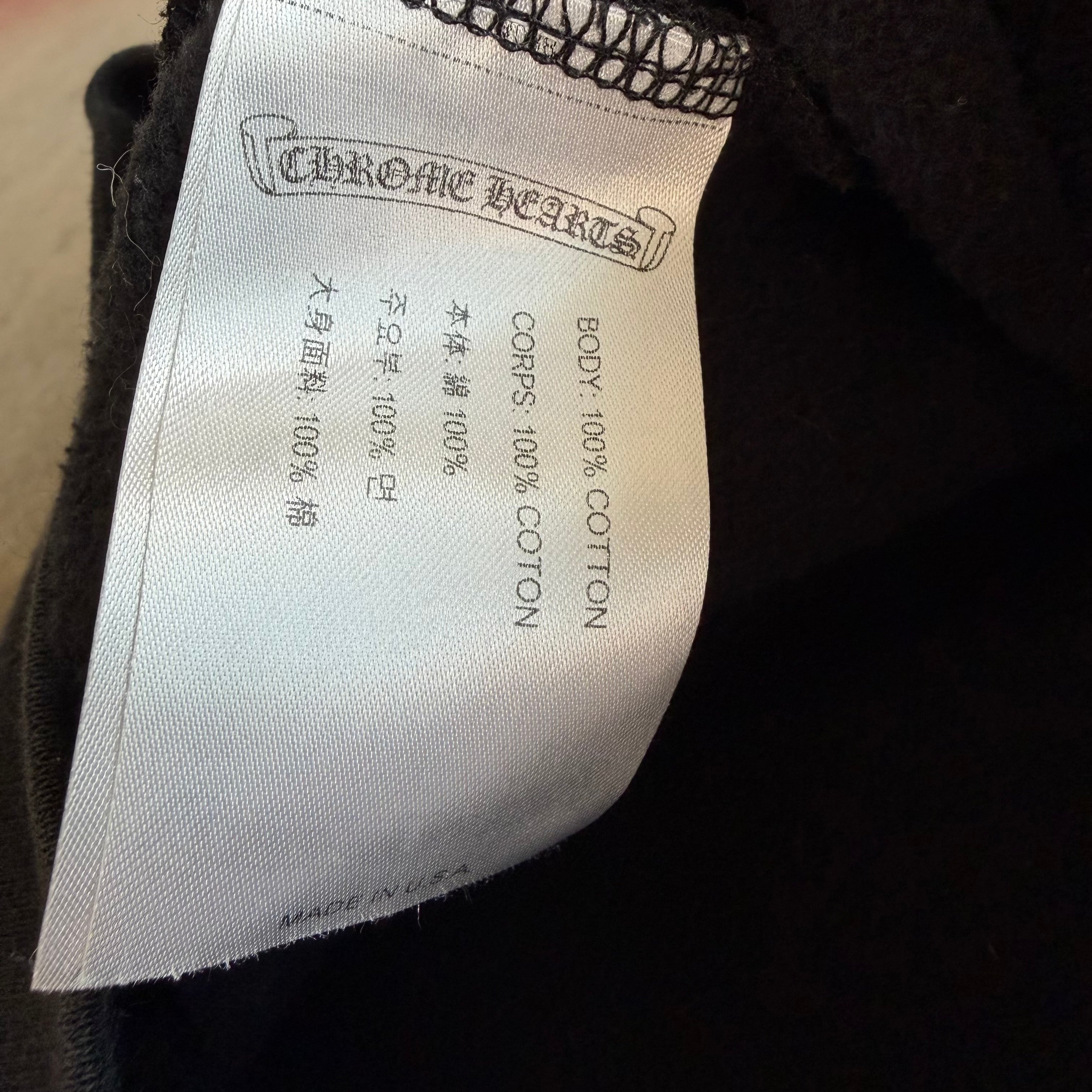 S Chrome Hearts Malibu Horseshoe Hoodie