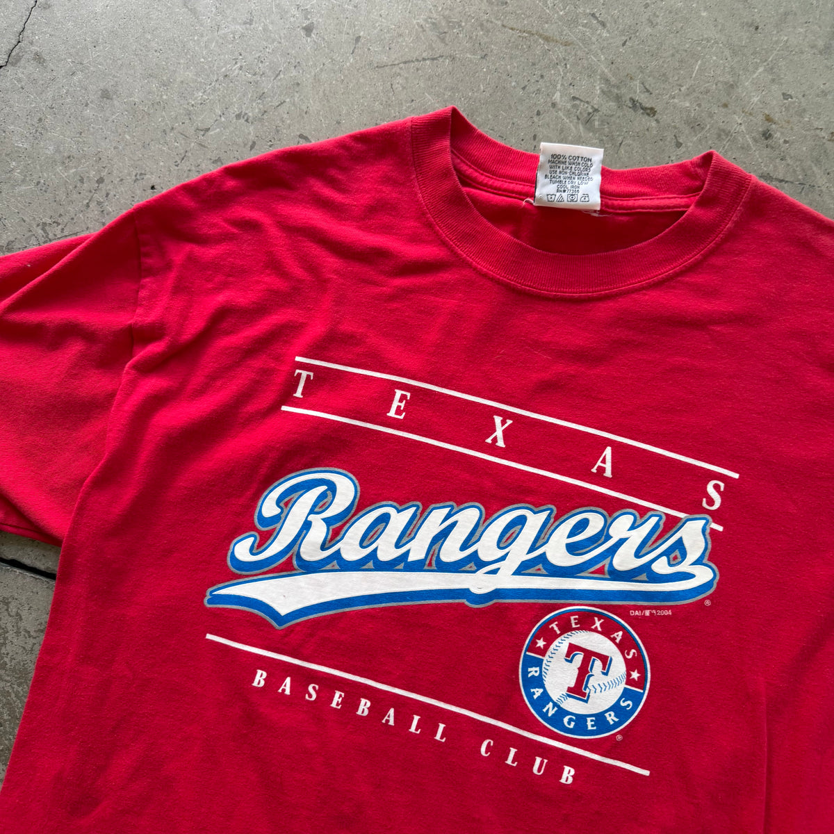 M 04 Texas Rangers Tee